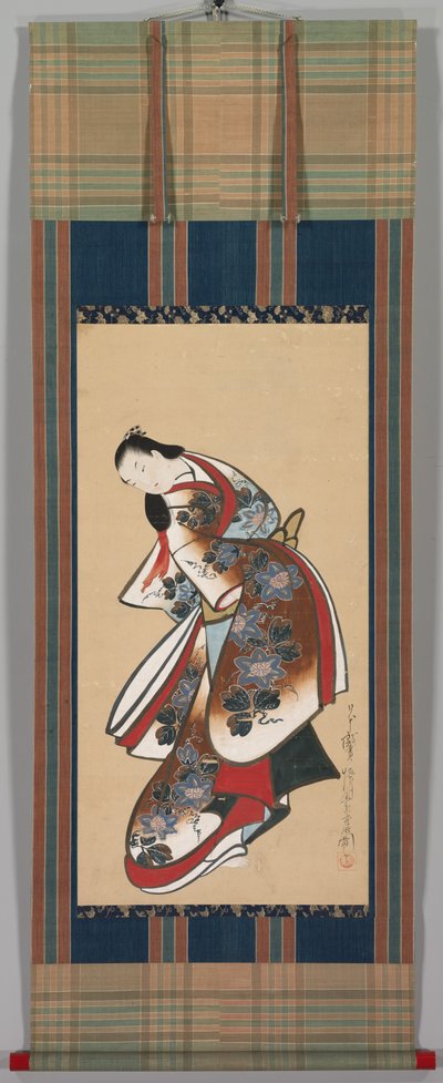 Courtisane, début des années 1700 - Japanese School