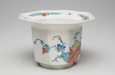 Tasse, fin XVIIe-début XVIIIe siècle (Kakiemon, porcelaine avec émail sur glaçure) - Japanese School