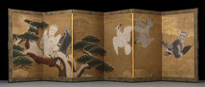 Aigles et pin - Japanese School