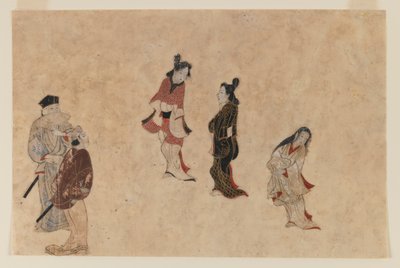 Peinture Ukiyo-e ancienne - Japanese School