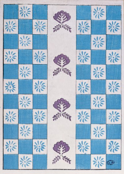 Motif de tissu, fin du XIXe siècle - Japanese School