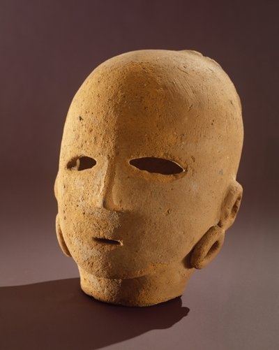 Figure Haniwa, vers 300-600 après J.-C. (terre cuite) - Japanese School