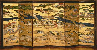 Dans et autour des environs de Kyoto, période Edo - Japanese School