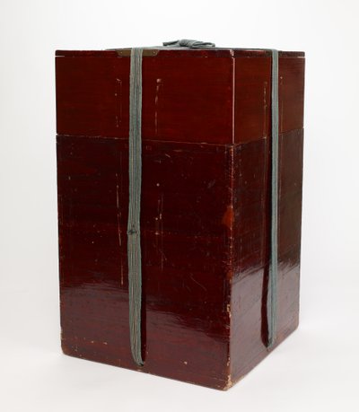 Boîte de rangement intérieure pour pot de stockage de feuilles de thé et accessoires, 1615-1868 - Japanese School