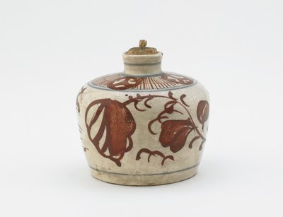 Pot pour bonbons, préfecture de Hyogo, période Edo, début du 19ème siècle - Japanese School
