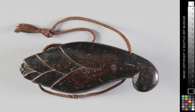 Jizai (porte-bouilloire), début 18ème siècle (Bois) - Japanese School
