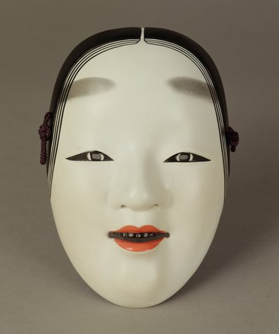 Masque de théâtre Noh d