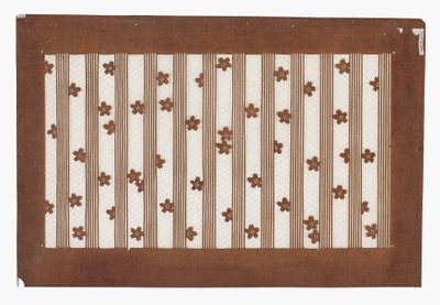 Pochoir en papier (katagami), fin du 19e siècle - Japanese School