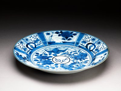 Assiette, période Edo - Japanese School
