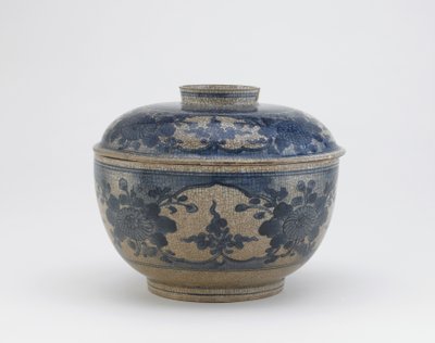 Bol de service avec couvercle, Arita, préfecture de Saga, période Edo - Japanese School