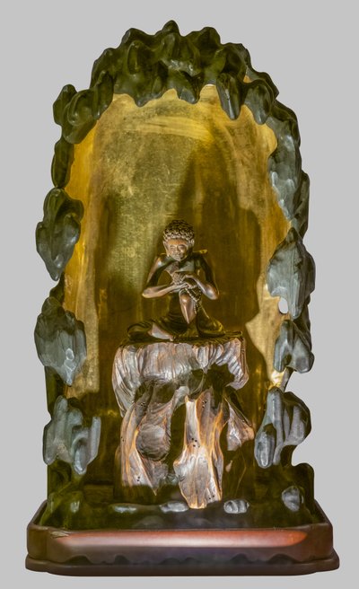 Shakyamuni ascète. Japon, période Edo - Japanese School