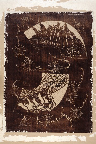 Pochoir (papier) - Japanese School