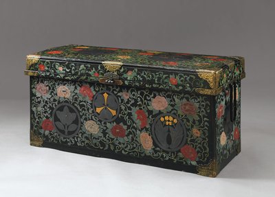 Coffre de rangement (Nagamochi), Période Edo - Japanese School