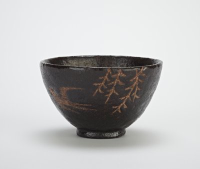 Bol à thé, atelier inconnu de Raku - Japanese School
