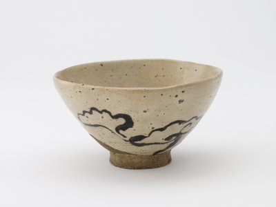 Bol à thé avec motif de champignon de l