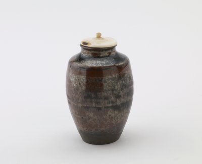 Boîte à thé, forme katatsuki, période Edo - Japanese School
