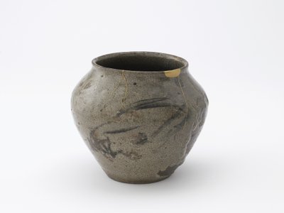 Pot à eau pour cérémonie du thé, préfecture de Saga, période Edo - Japanese School