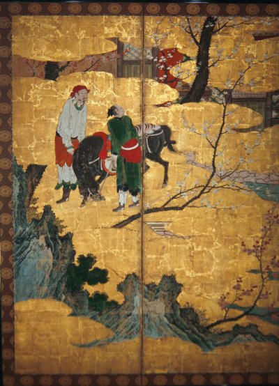 La visite de la cour des quatre sages du mont Shang ; Visite de Su Shi à la grotte du vent et de l