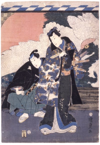 Sans titre (Segawa Kikunojoi V/Shinzo Funahashi) - Japanese School