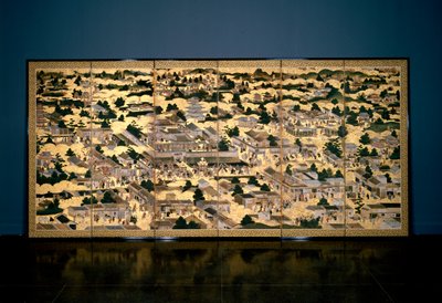Vues dans et autour de Kyoto, période Edo, c.1616-24 - Japanese School