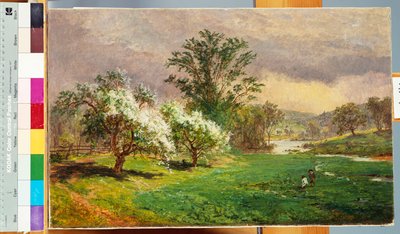 Temps des fleurs de pommier, 1899 - Jasper Francis Cropsey