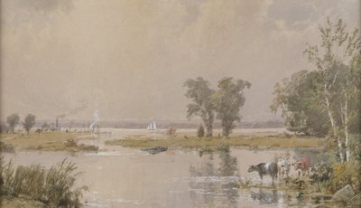 Marais de Hackensack, 1890 - Jasper Francis Cropsey