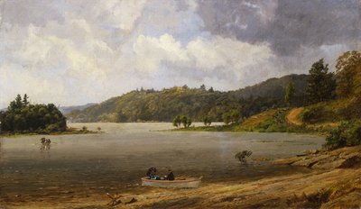 Sur le lac Wawayanda, New Jersey, 1873 - Jasper Francis Cropsey