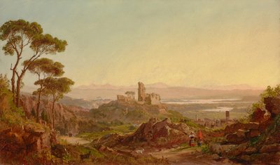 Ruines à Narni, Italie 1875 - Jasper Francis Cropsey
