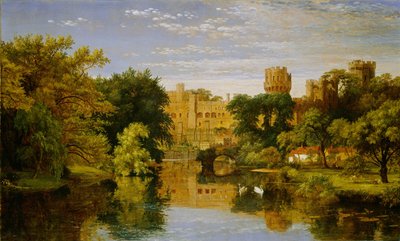 Château de Warwick, Angleterre - Jasper Francis Cropsey