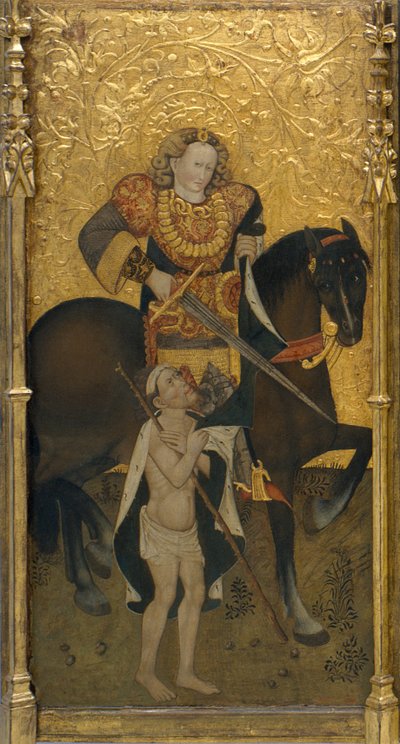 Saint Martin partageant son manteau - Jaume Ferrer