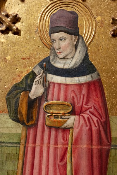 Retable (Retaule dels sants Abdó i Senén) - Jaume Huguet