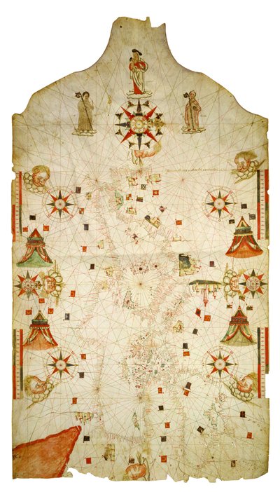 Carte de la Méditerranée et de la mer Noire, 1563 - Jaume Olives