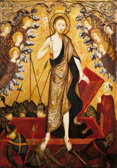 Résurrection du Christ, panneau du Retable du Saint-Sépulcre - Jaume Serra