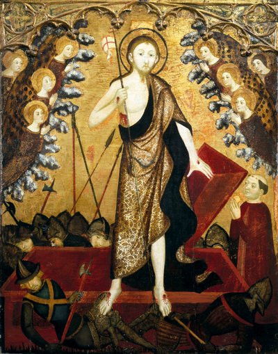 Résurrection du Christ, panneau du Retable du Saint-Sépulcre - Jaume Serra