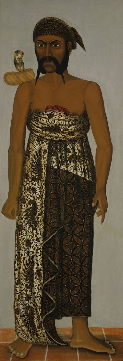 Officiel de la cour javanaise, c.1820-70 - Javanese School