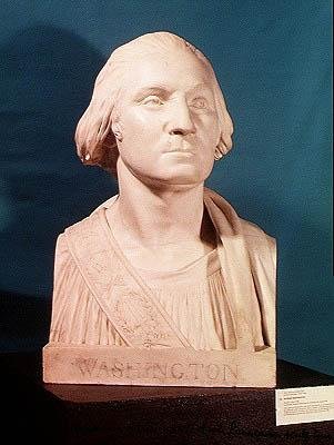 Buste de George Washington (1732-99) - Jean Antoine Houdon