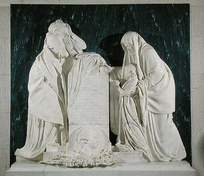 Monument pour le cœur de Victor Charpentier (1732-76) Comte d