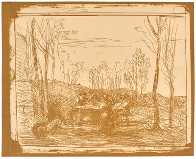 Déjeuner dans la clairière - Jean-Baptiste-Camille Corot