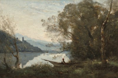 Le batelier amarré : Souvenir d