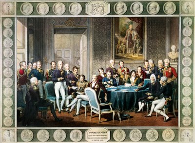 Participants au Congrès de Vienne en 1814-15, Autriche - Jean Baptiste (after) Isabey