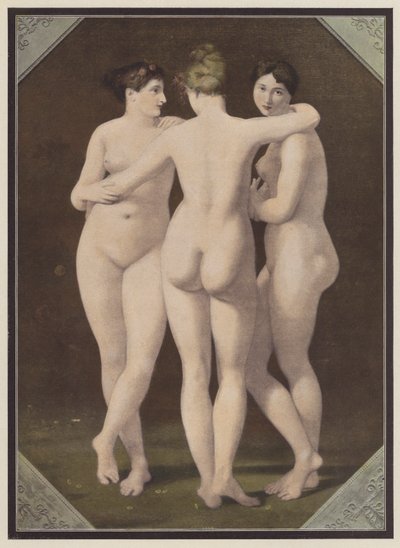 Les trois grâces - Jean Baptiste (after) Regnault