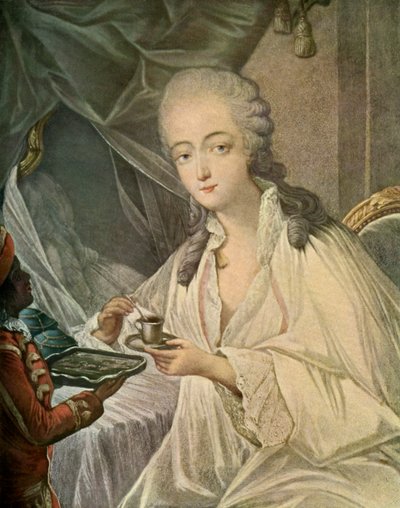 Madame Du Barry et le page Zamore, extrait de 