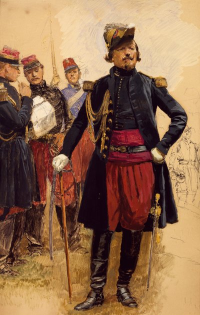 Commandant des troupes françaises en Crimée - Jean Baptiste Edouard Detaille