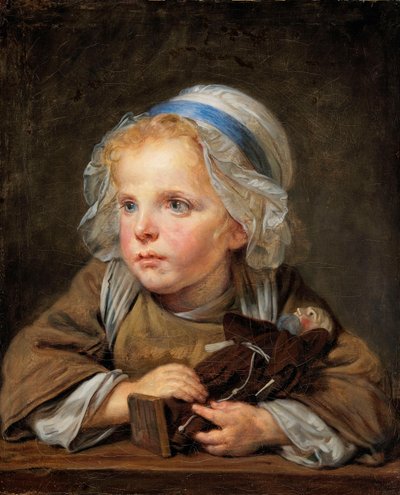 La poupée capucine - Jean-Baptiste Greuze