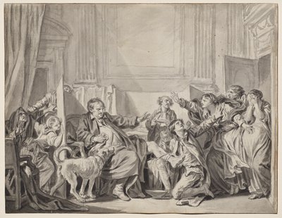 La fille coupable et repentante - Jean-Baptiste Greuze
