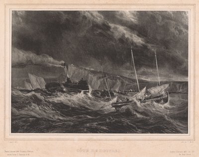 Côte de Douvres - Jean-Baptiste Isabey