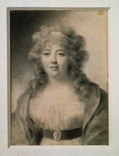 Mme de Stael, nee Germaine Necker ... - Jean-Baptiste Isabey