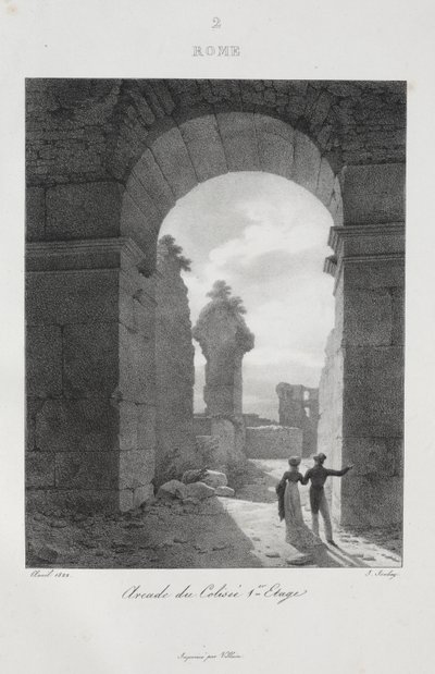 Voyage en Italie en 1822 - Jean-Baptiste Isabey
