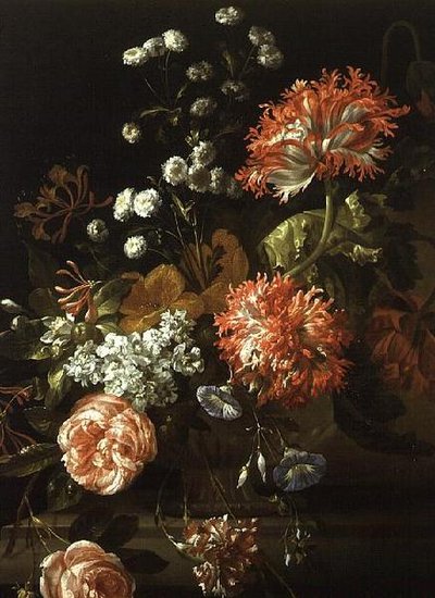 Nature morte de fleurs variées - Jean Baptiste Monnoyer