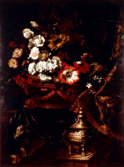 Nature morte de fleurs - Jean Baptiste Monnoyer